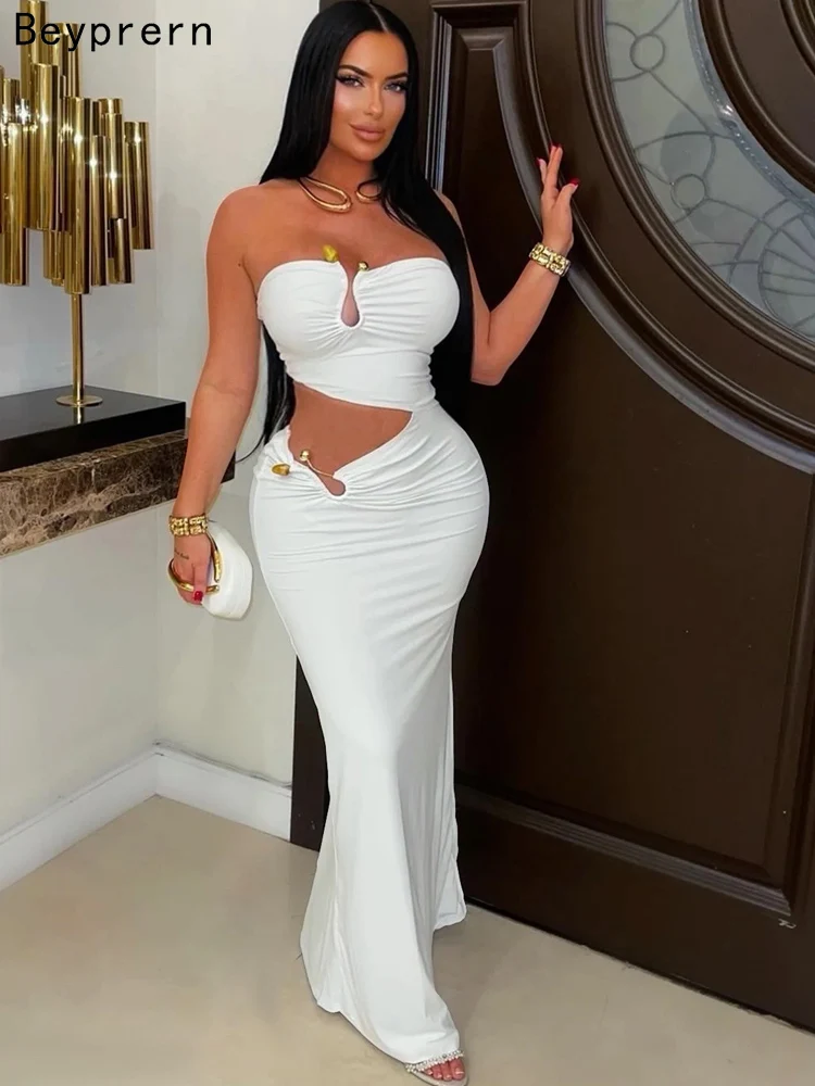 strapless bodycon midi dress Alanis Ruched youre going to find yourself taking over the dance floor with the Lulus Loving the Feeling White Strapless Bodycon Midi Dress Noeiko Strapless Bodycon Midi Dress