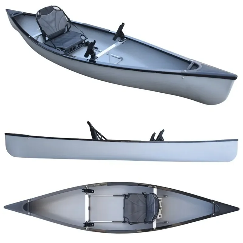 

Fishing Boat Light Canoe for Leisure Paddling Tour Sightseeing Comfortable Seat Rowing Boat
