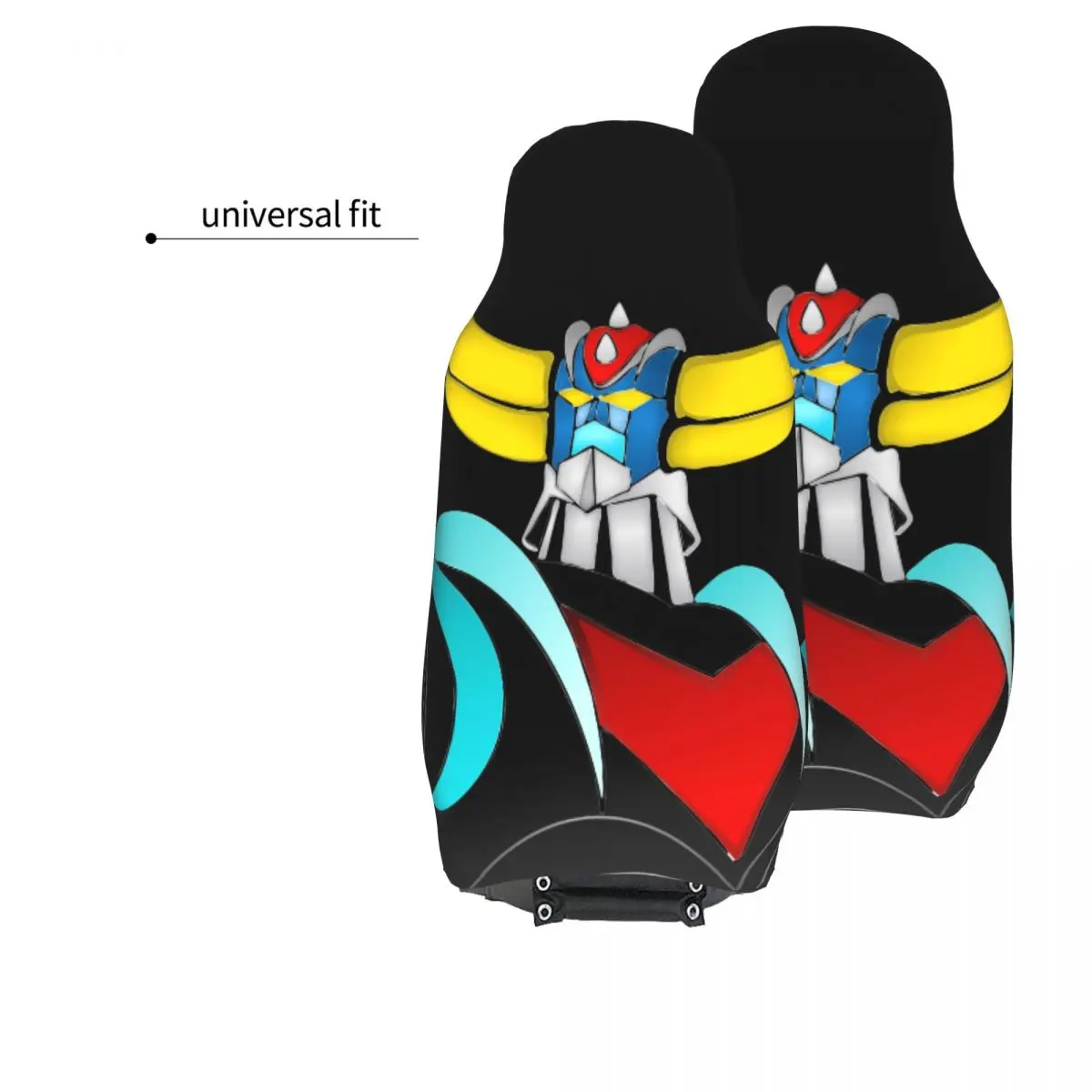 Mazinger Z Universal Car Seat Cover Off-Road AUTOYOUTH Grendizer Robot Car Seat Protection Covers Polyester Seat Protector