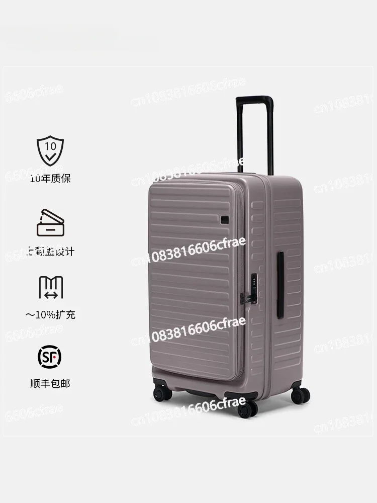 Upgrade suitcase, Cubo large capacity aircraft carry-on suitcase, front flap, portable suitcase, spinner wheels