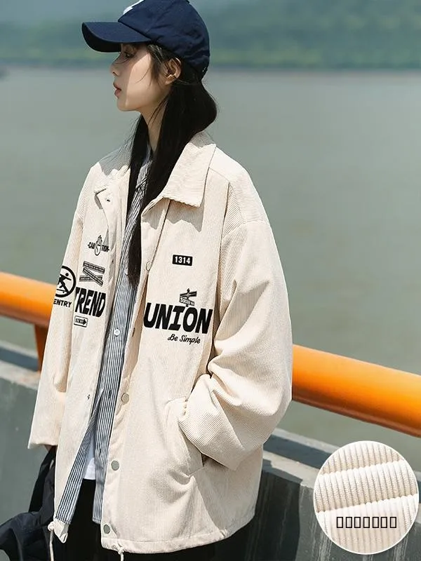 

Loose Fit Men's Casual Fce Lined Jaet Autumn Winter Warm Thiened Flap Collar Coat Youth ular Polyester Nylon Cos...