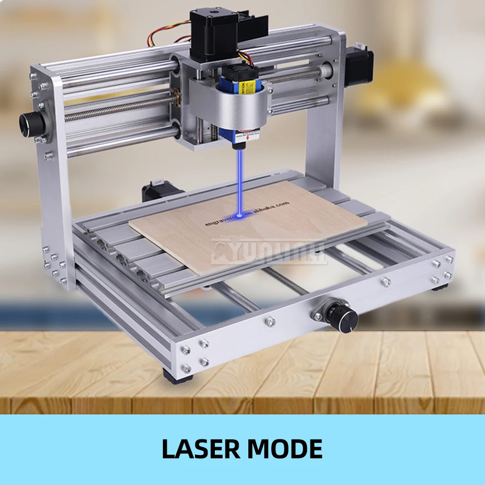 آلة الحفر بالليزر، آلة النقش CNC الصغيرة، آلة النقش بالليزر الصغيرة DIY، النقش ثلاثي المحاور