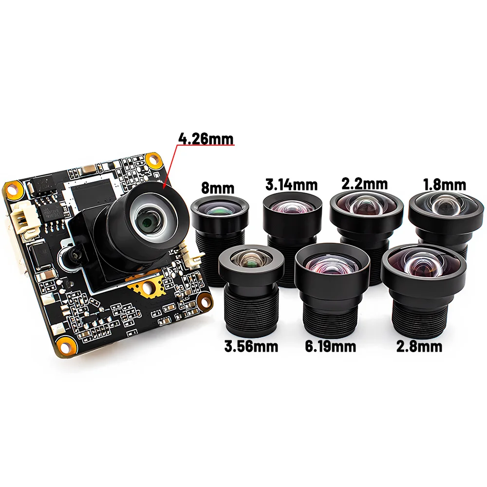 كاميرا IMX335 5MP IP 2592*1944 30FPS IMX335 مستشعر بدون تشويه عدسة تدعم Onvif RTSP RTMP دفع بث الفيديو إلى YouTube #6