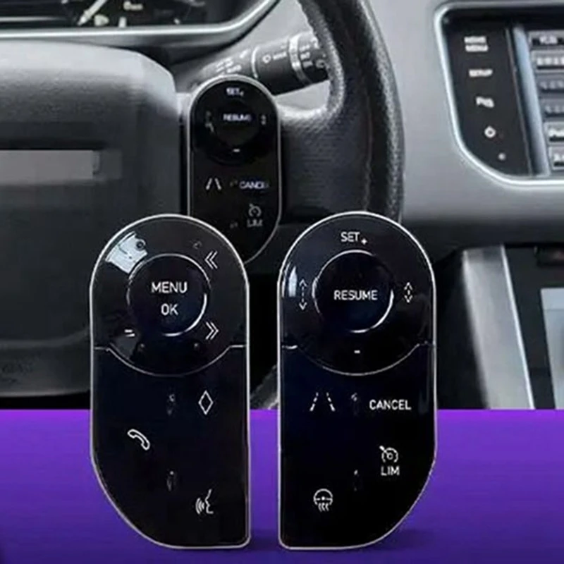 Mega SaleCar Steering Wheel Buttons for Range Rover Vogue L405 Sport L494 for Land Rover Discovery 5 Style Touch Button