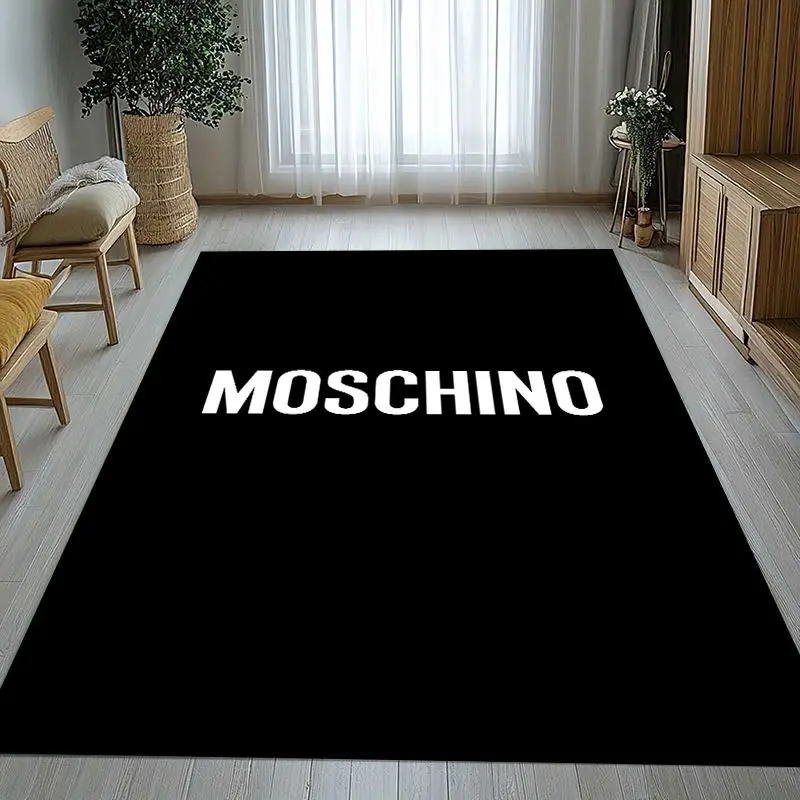 Fashion M-Moschino Cartoon Bear Soft Non-Slip Large Area Rug for Living Room,Bedroom Playroom Carpet Mat for Sofa,Home Decor
