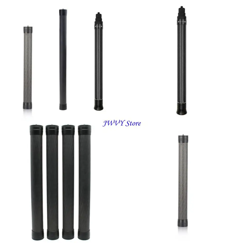 573A Gimbal Extension Pole Carbon Fiber Extender Bar Lightweight 1/4