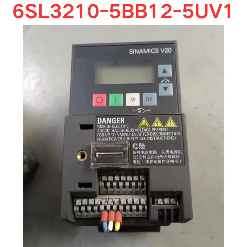 

Used 6SL3210-5BB12-5UV1 inverter Function check OK