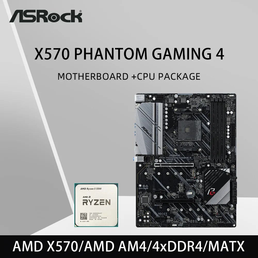 Asrock X570 Motherb… - image