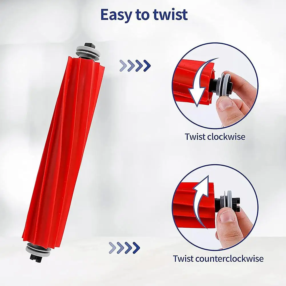 17pcs For Roborock G10s Kit Main Side Brush Hepa Filter Mop Cloth