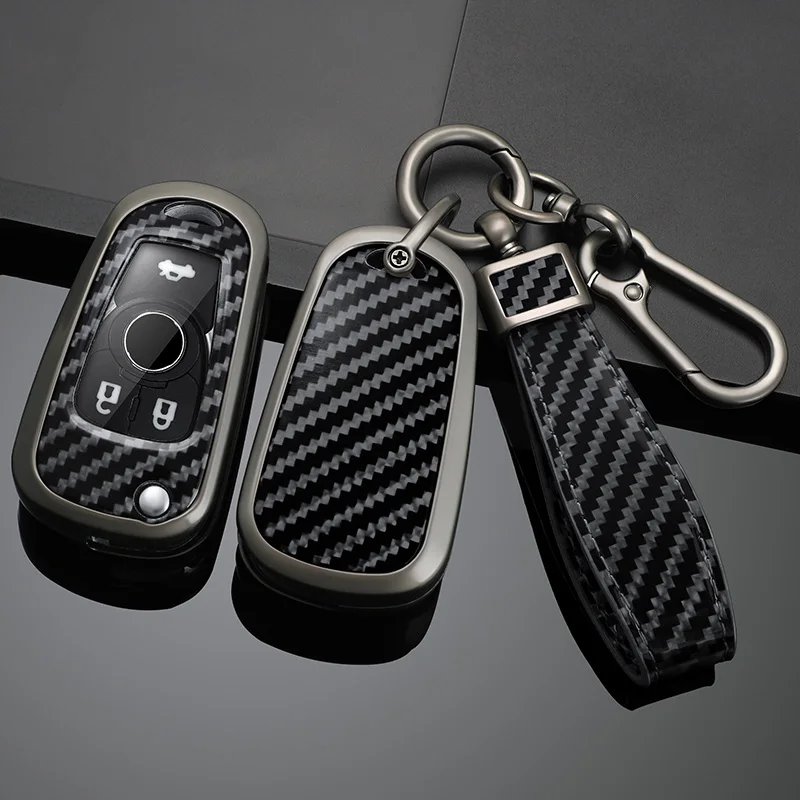 

Zinc Alloy Car Key Case Cover For Opel Vauxhall Astra K Corsa For Buick Verano Encore GX GL6 Protected Shell Fob Accessories