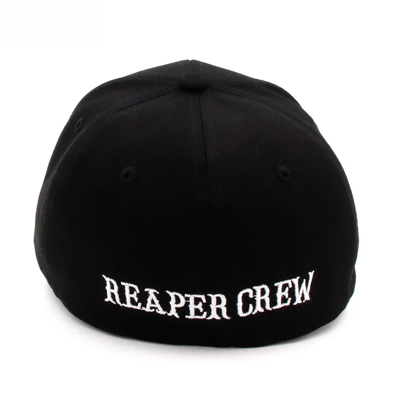 New Arrival Men Women Baseball Cap REAPER CREW Embroidery Tight Closure Hip Hop Sons of Anarchy Summer Sun Dad Hat Gorras H015