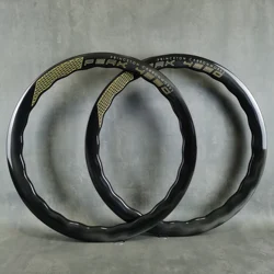 PEAK 4550 Carbon Rim Disc Brake, Tubular, Tubeless, UD Matte, Glossy Finish, Depth 50mm Width 25mm/28mm, 24 Hole