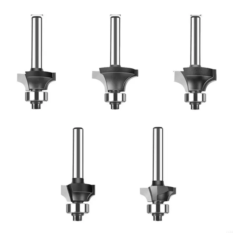 

Round Over Router Bit 1/4Inch or 6mm Shank Practical Hard Alloy Tipped Woodworking Tool for Smooth Brims Forming