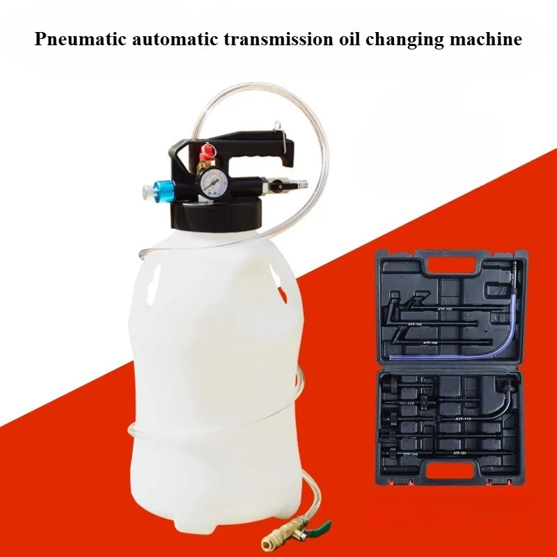 Pneumatic Automatic Transmission Fuel Pot Replacement Machine Tool with 13pcs/set Universal Connector
