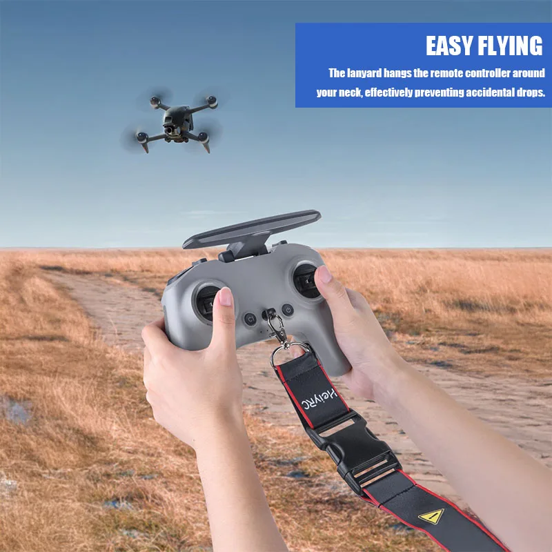 VOLODYMYR Remote Control Neck Lanyard for DJI FPV Remote Control 2 Phantom 3 /4 Series Neck Strap Hanging Straps Belt Drone