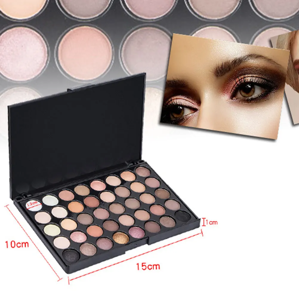 لوحة ظلال عيون متعددة الألوان غير لامعة للعيون الدخانية، مجموعة مكياج خفيفة للمبتدئين، مكياج بودرة ظلال العيون