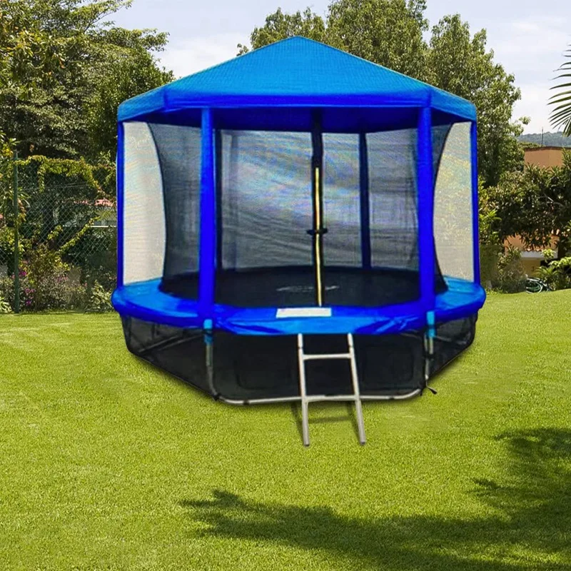 Trampoline Cover, Trampoline Protective Cover ,Tearproof And UV Resistant Weather Trampoline Protection Cover Easy Install