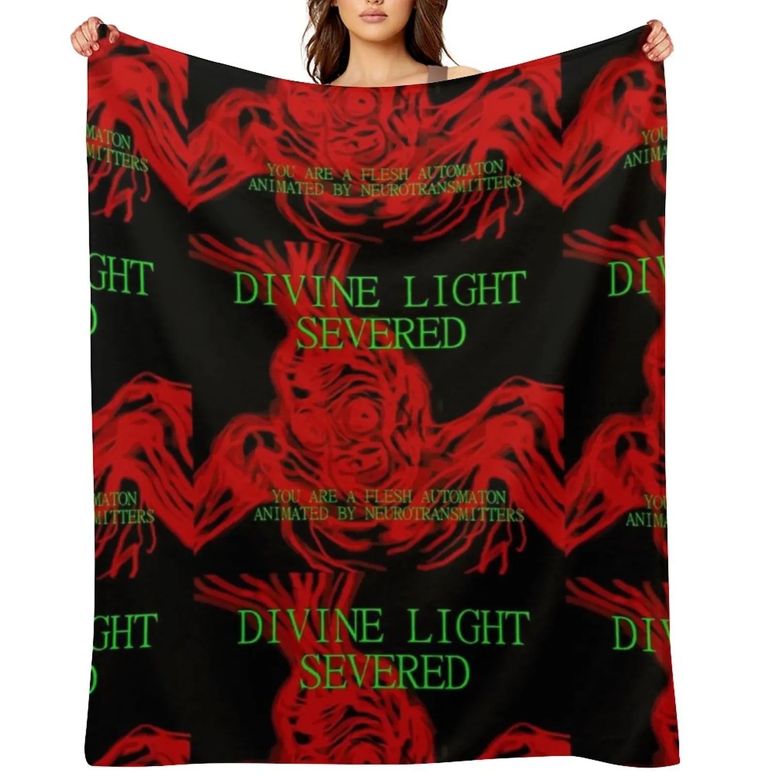 

DIVINE LIGHT SEVERED - Cruelty Squad Throw Blanket Heavy Luxury Throw manga Cute Plaid Blankets