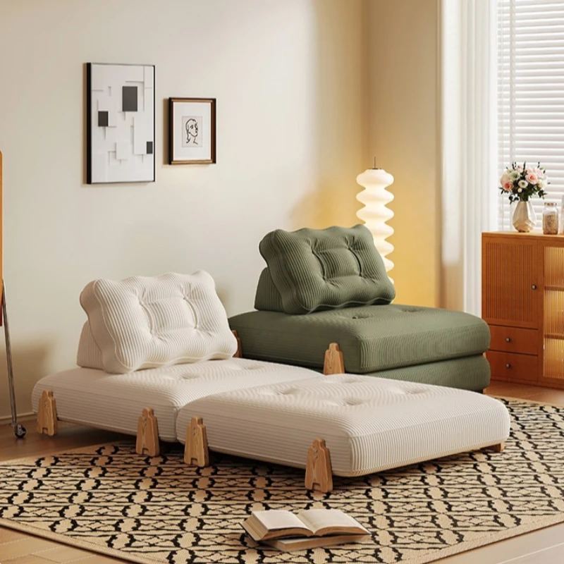 Modular building block foldable sofa living room Modern soft comfortable sofa bed dual-purpose sofá cama living room furniture