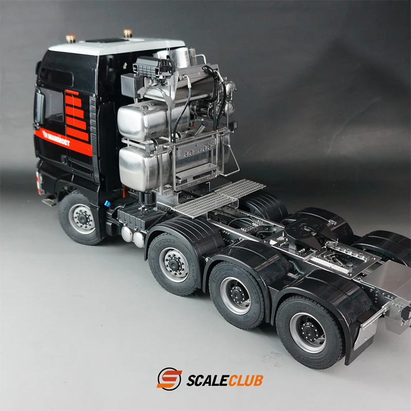 Scaleclub tamiya 1/14 8x8 All -metal heavy dragging truck chassis