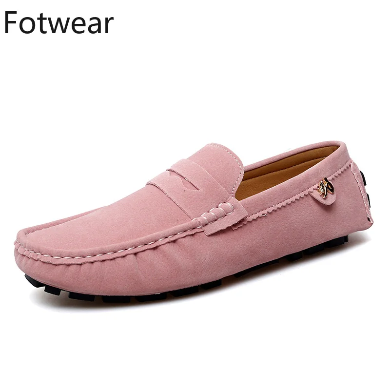 Fashion Penny Loafers Men Big Size Soft Moccasins Breathable Man Driving Shoes Slip on Office Lazy Shoes Wedding Party Men Shoes