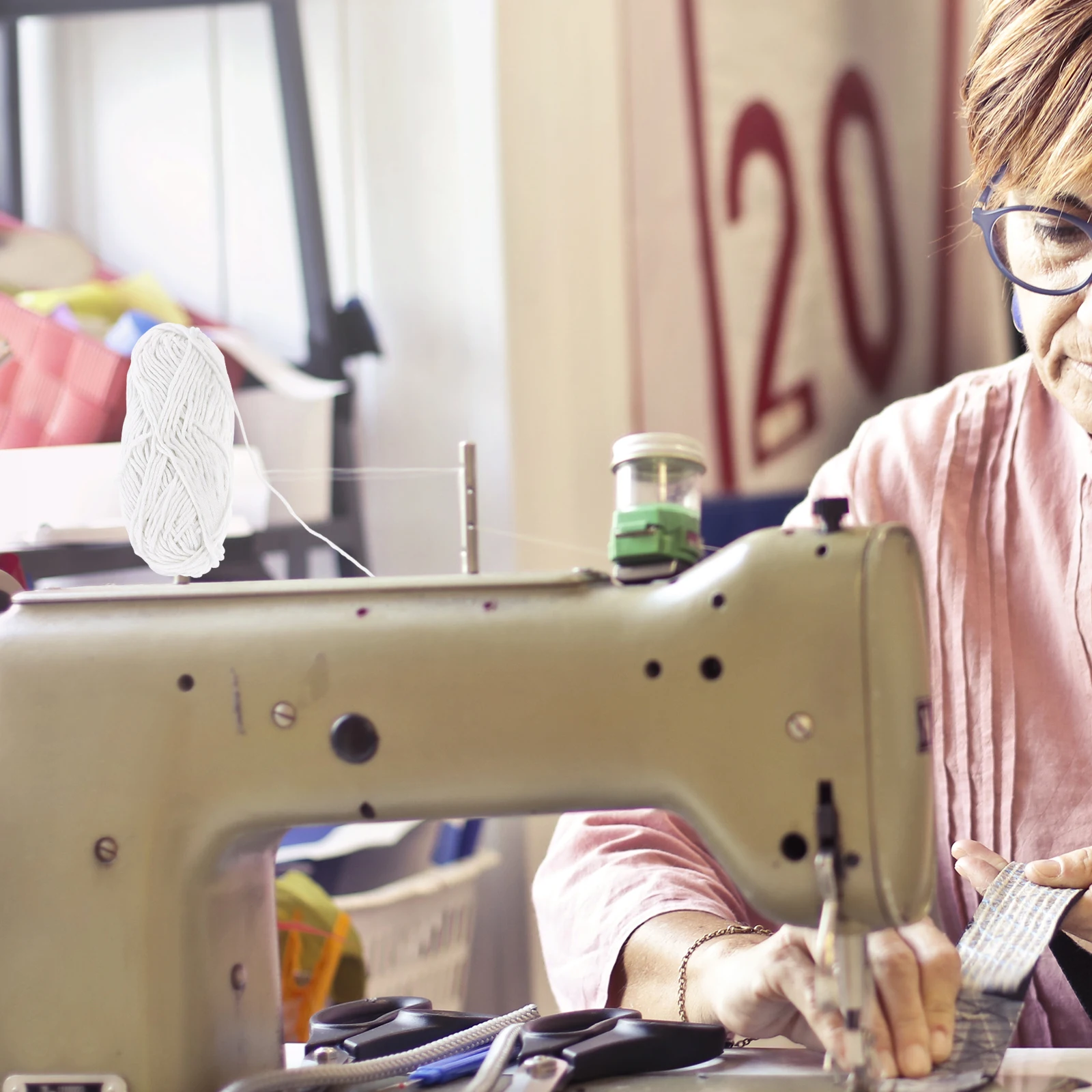 

1pcs 1 Roll Glow In The Dark Luminous Crochet Yarn For Diy Craft Supplies Hand Knitted Polyester Yarn Crafting Thread Knitting