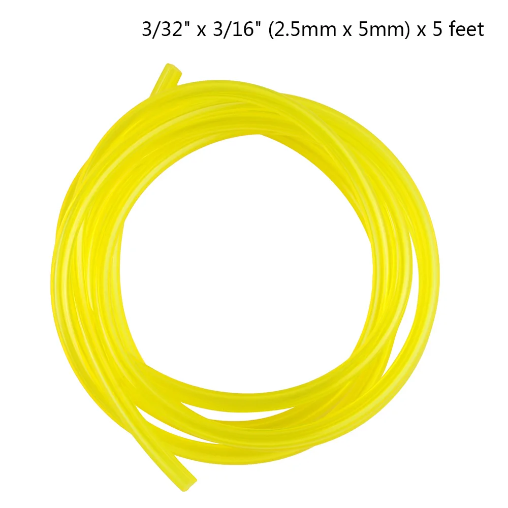 4x 1.5Meter 5 Feet Fuel Hose Gas Oil Pipe Tube Petrol Line for Chainsaw Blower Pressure Washer Trimmer 2 Cycle Gas Engine Tube - view 6