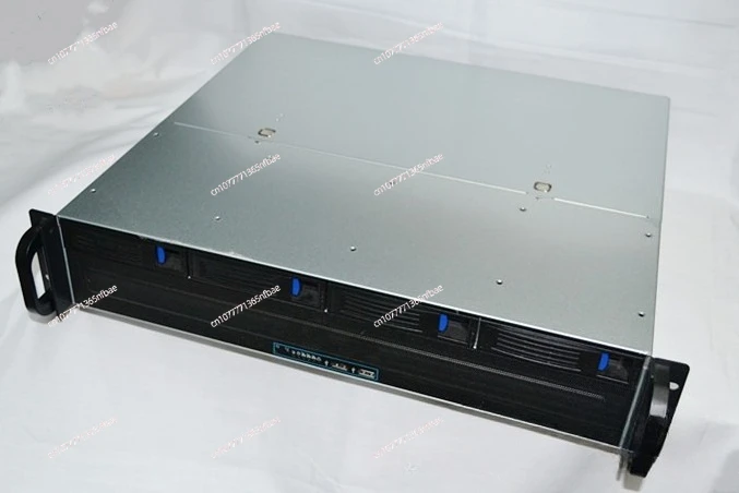 2U Rackmount Industrial Control Chassis 4 HDD Bays Hot Swap Server Case for KTV CCTV HD Storage