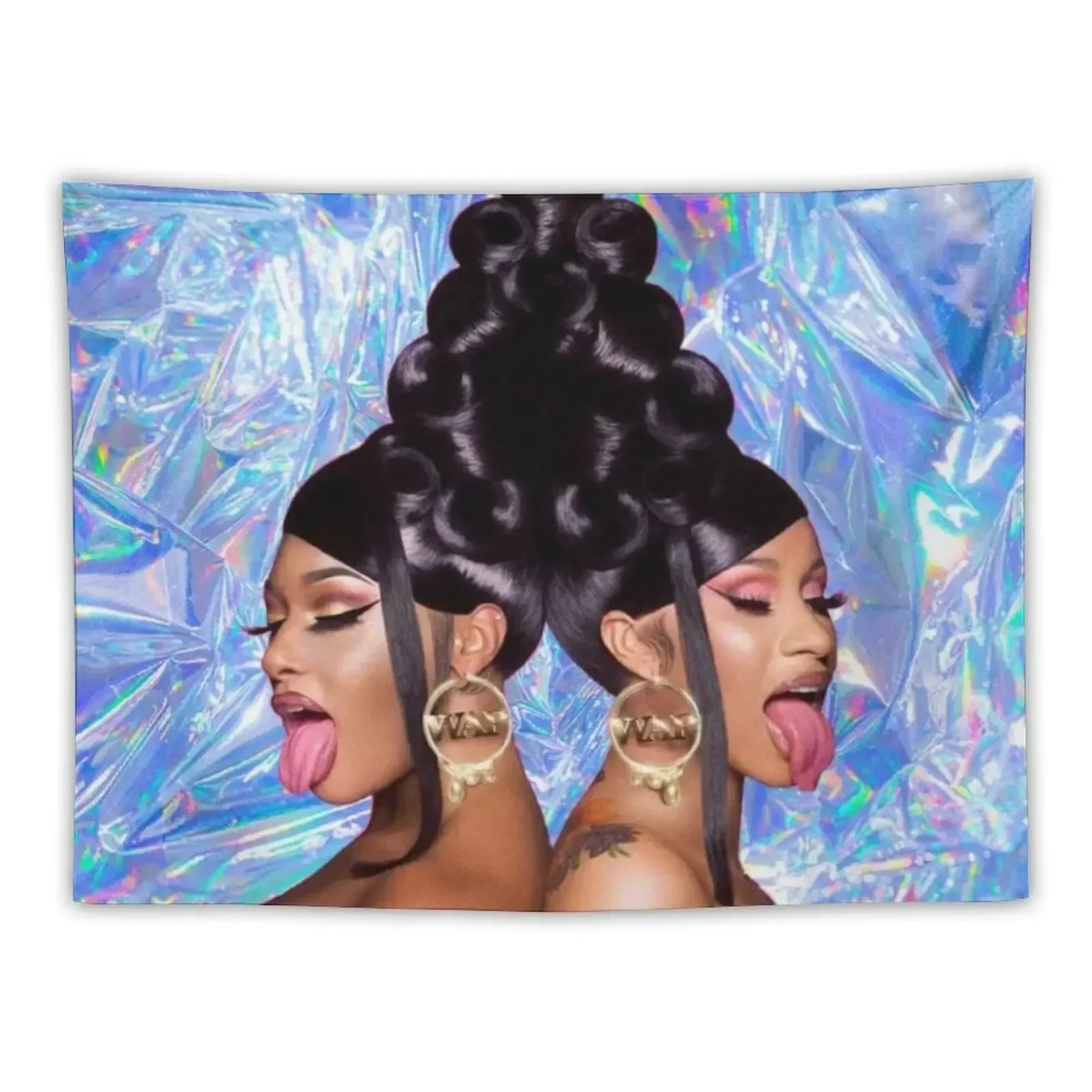 

WAP Album Cover Tapestry Things To Decorate The Room Room Decoration Accessories Cute Decor Wall Decor Hanging Tapestry