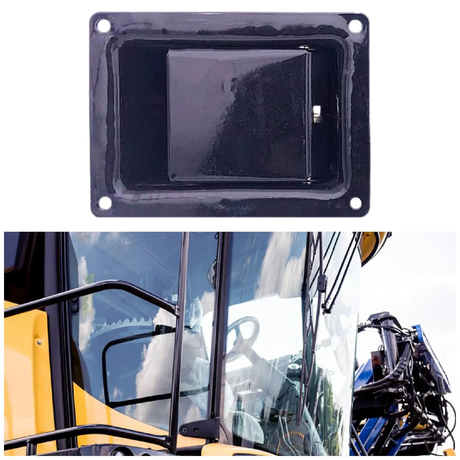 Forklift Hood Lock Loader Cover Lock for Machinery Toolboxes Harvesters