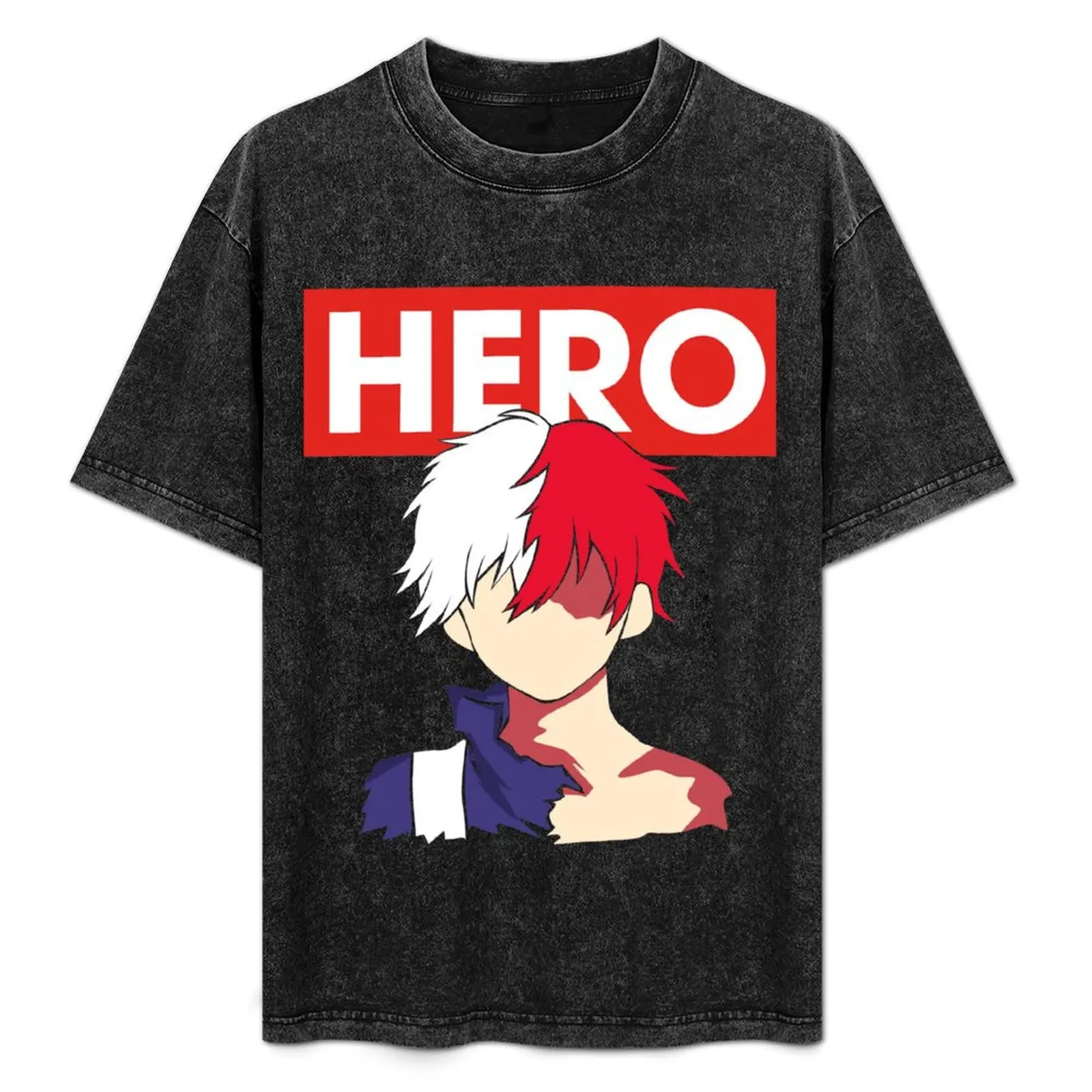 

Shouto hero T-Shirt Minimalist Casual Short Sleeve Top