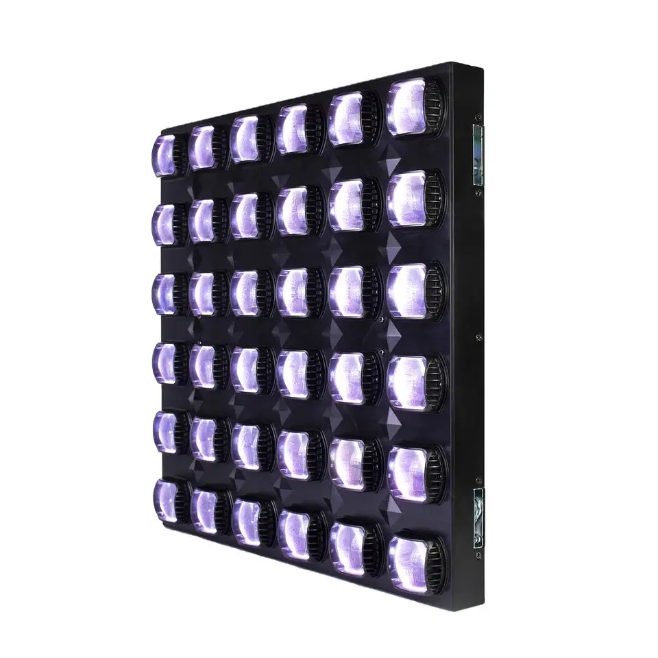 DMX LED Beam Lights com cores, luzes de discoteca, RGB, 4in 1, LED Pixel Matrix, CW-L3615, 36PCs