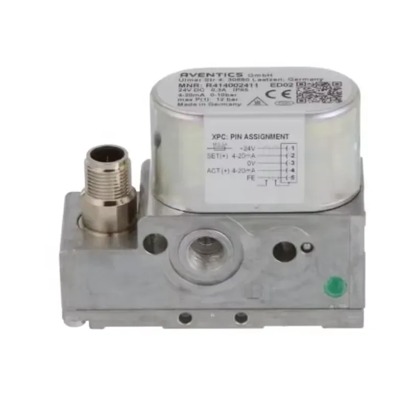 AVENTICS R414002401 3/3 Pneumatic Solenoid Valve - Solenoid/Solenoid G 1/8 ED02 Series