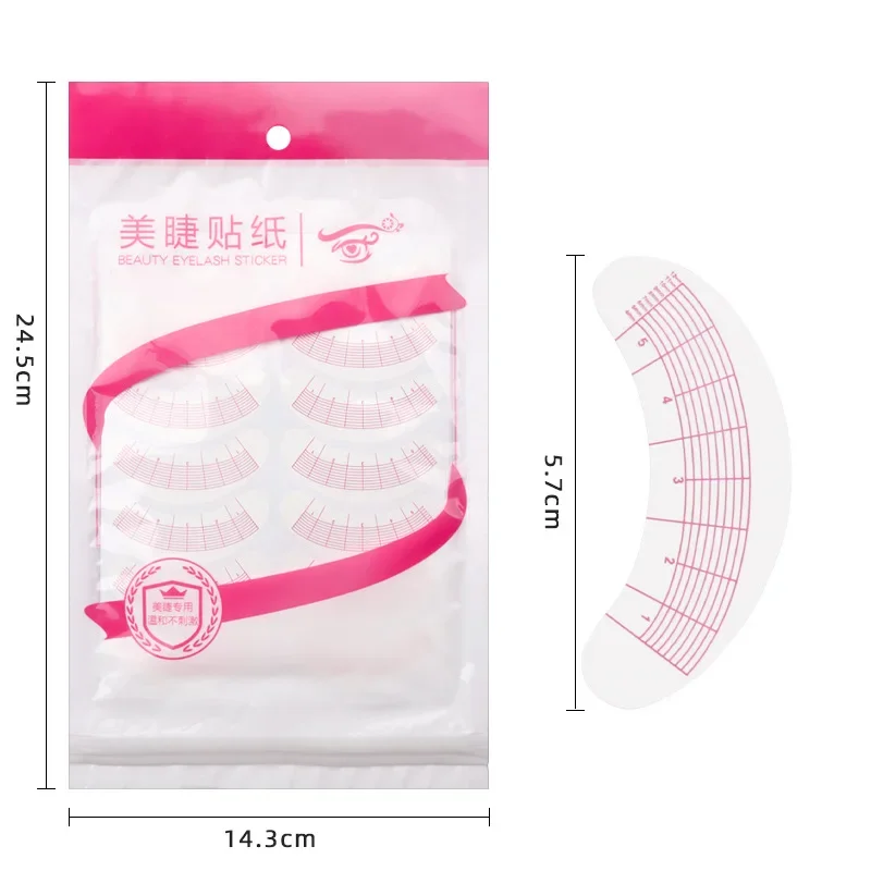 1p70 pares de pegatinas para mapear pestañas, pegatinas para puntas de posicionamiento debajo de los ojos, pegatinas para extensión de pestañas, almohadillas para practicar los ojos, parches de papel 2026