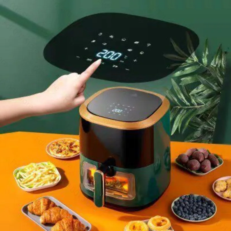12 liters visual smart air fryer household new oil-free 2025 large-capacity oven electric fryer