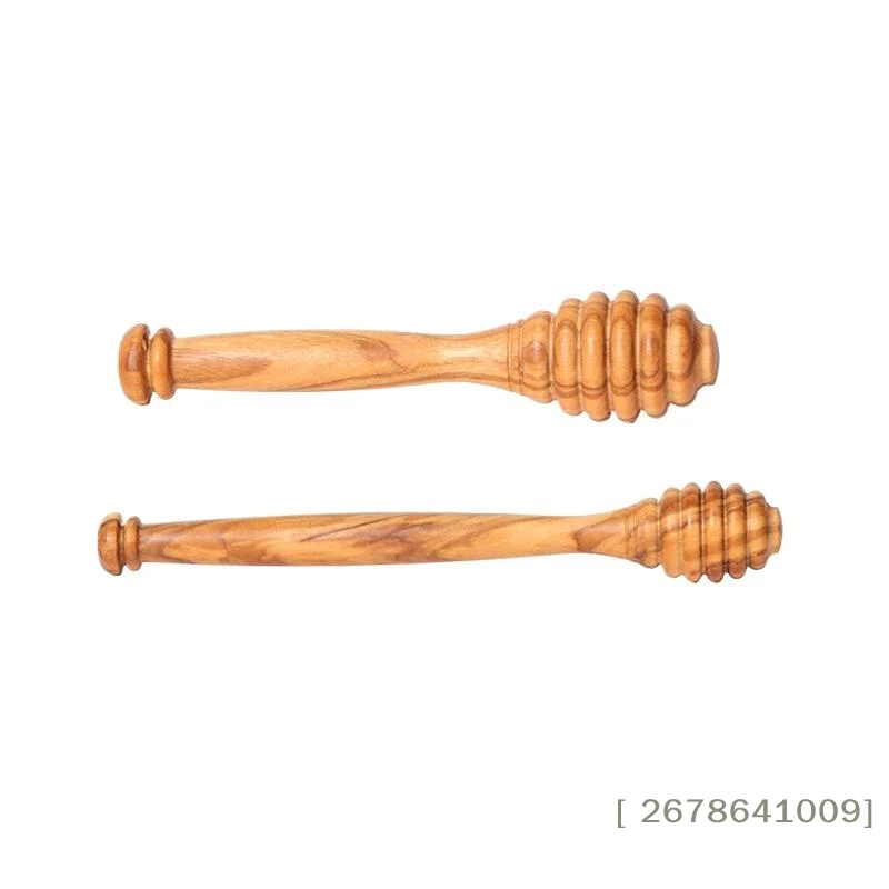 ⚑Olive Wooden Honey Dipper Stick Wooden Honey Spoon Stick For Jars Stirrer Dipper Spoon Ideal For Tea & Kitchen Use