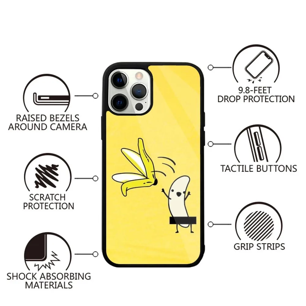 Banana aethetic   Phone Case Strong Magnetic For IPhone 15,14,13,Pro,Max,Plus,11,12,Mini For Magsafe Wireless Charging