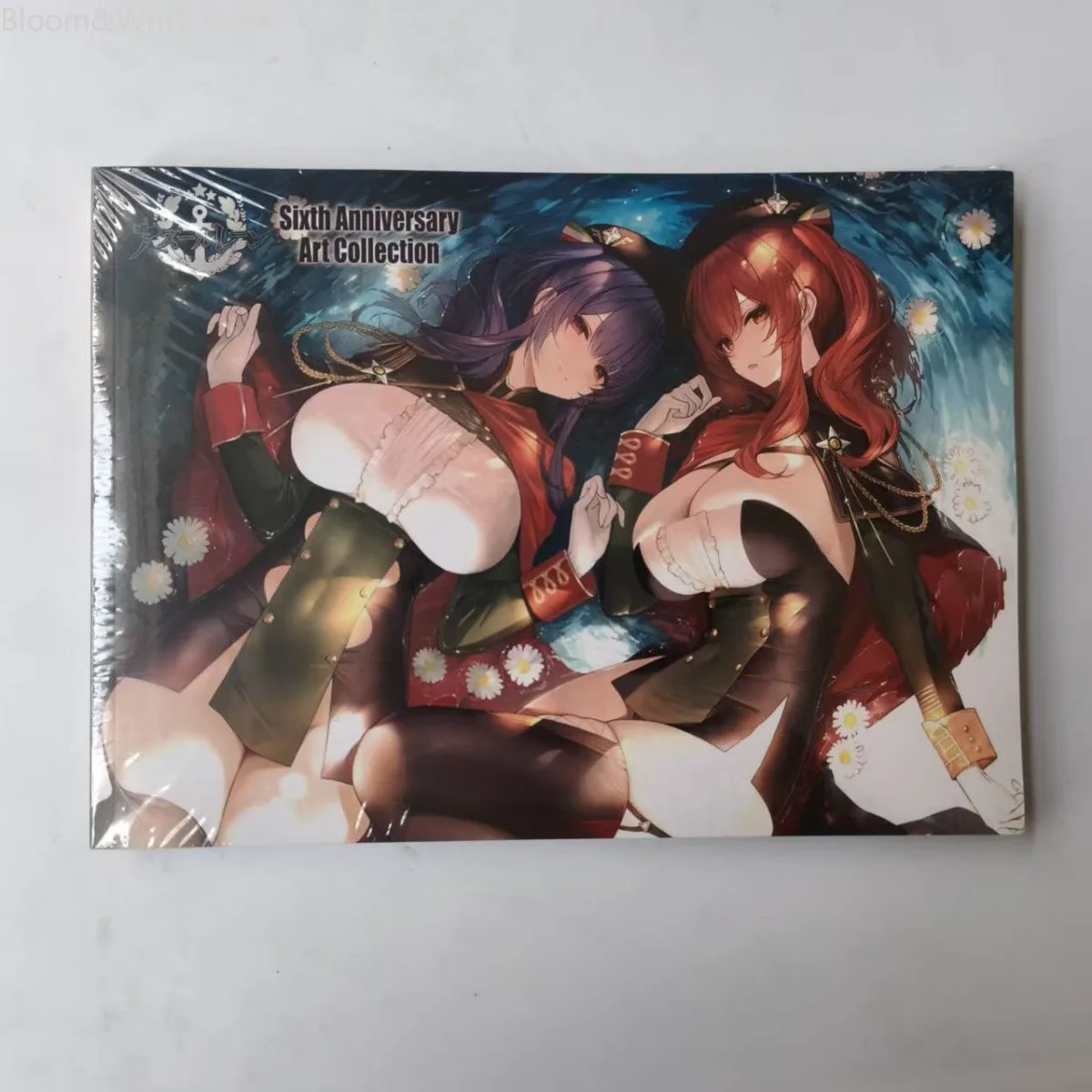 Game A-Azur Lane Anniversary Collection Reproduction Set Anime Game Merch Collectible Goods Illustration Art Book Fan Gifts