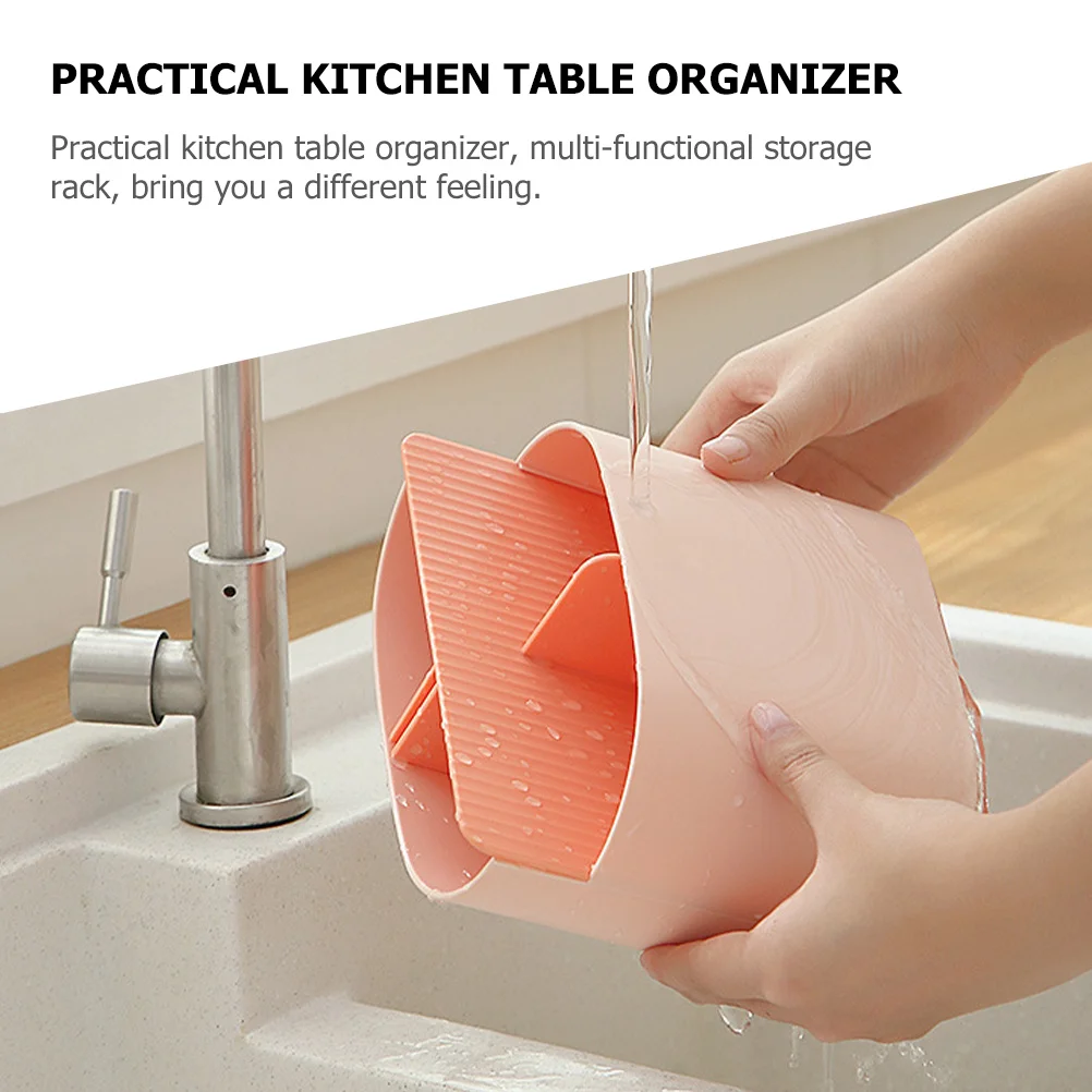 

Kitchen Chopsticks Holder Drain Container Cooking Utensil Organizer Cutlery Storage Box Chopsticks Holder