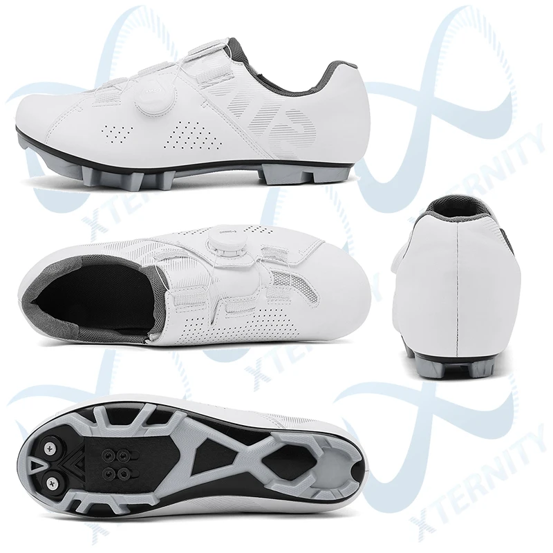 2025 New Style Ultralight Cycling Shoes Men Flat MTB Cleat Shoes Self-Locking Shoes Racing Road Bike SPD Bicycle Sneaker Unisex