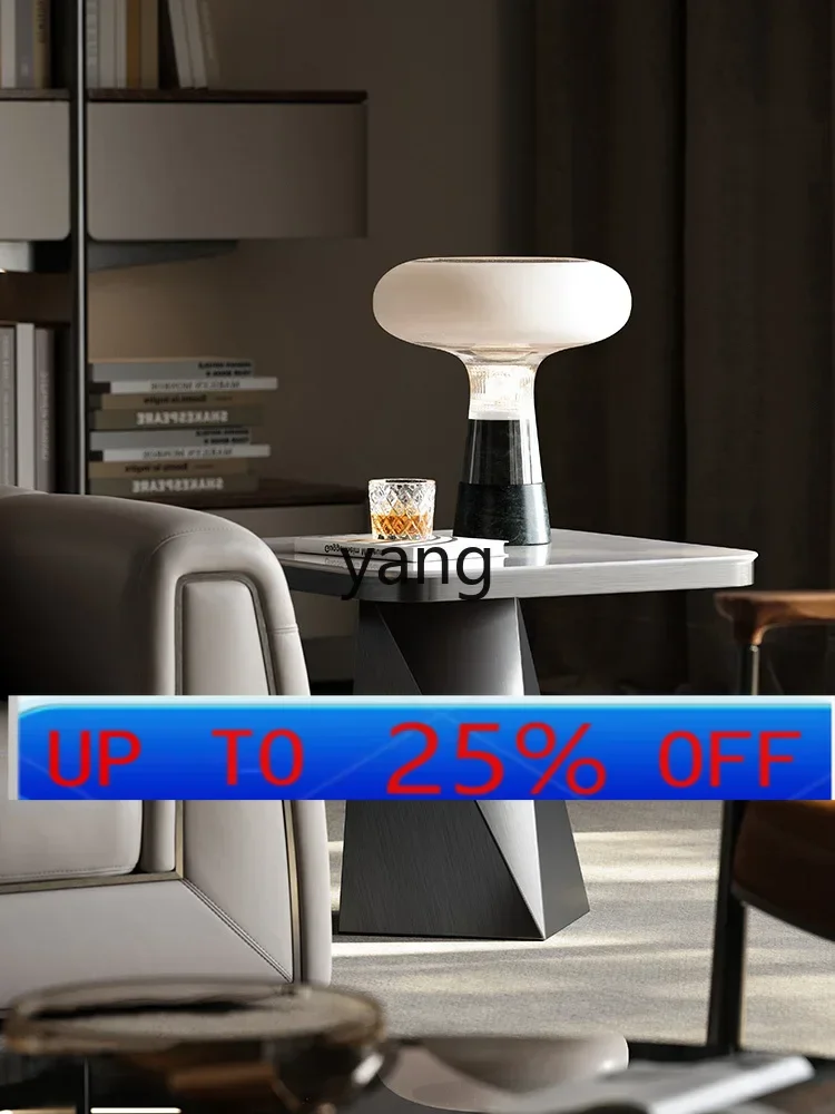 

Угловой стол из натурального мрамора LMM, диван для гостиной, соответствующий квадратный приставной столик