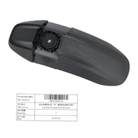 Original Front Fender Plastic Waterproof Protective Case For Segway Ninebot KickScooter Electric Scooter P65 Parts