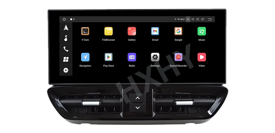 Qualcomm 12.3inch Android 13 8+256G Car Radio With BT GPS For Porsche Cayenne  2011-2016 Multimedia Stereo DSP 360 Navigation