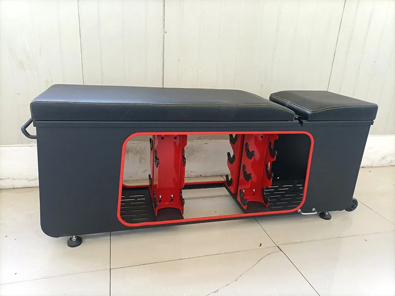 Home Storage Bench Foldable Sit-up Fitness Bench Press Multi-functional Adjustable Dumbbell Bench With Storage