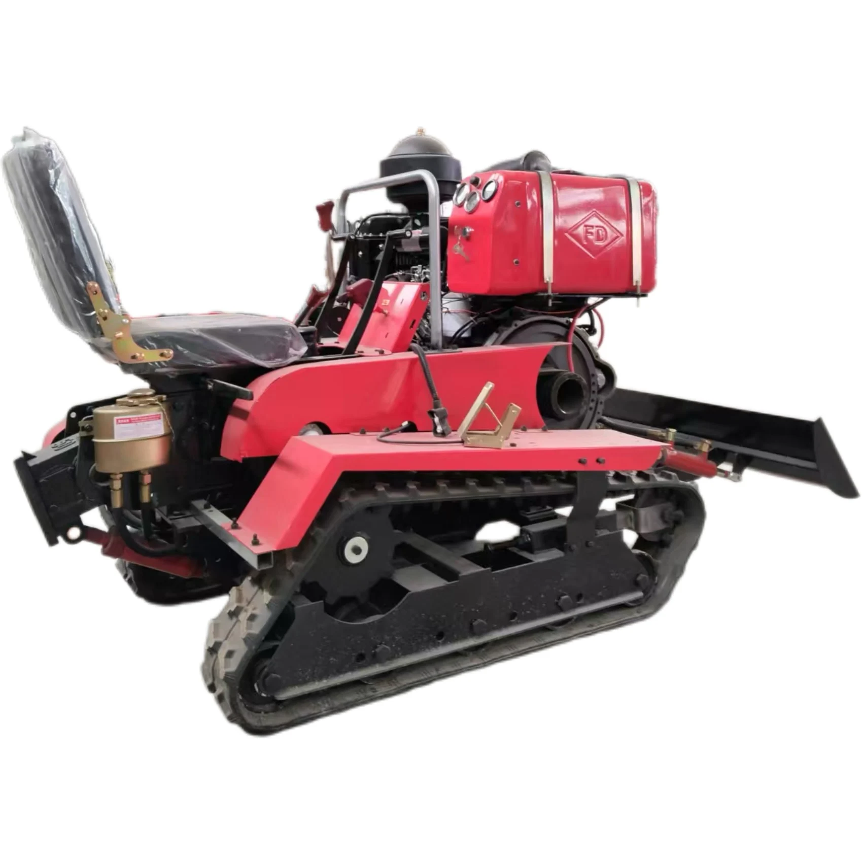 Multifunctional Diesel Cultivator 40 50 Horsepower Tracked Tractor Best-Selling Weeding Rotary Tillage