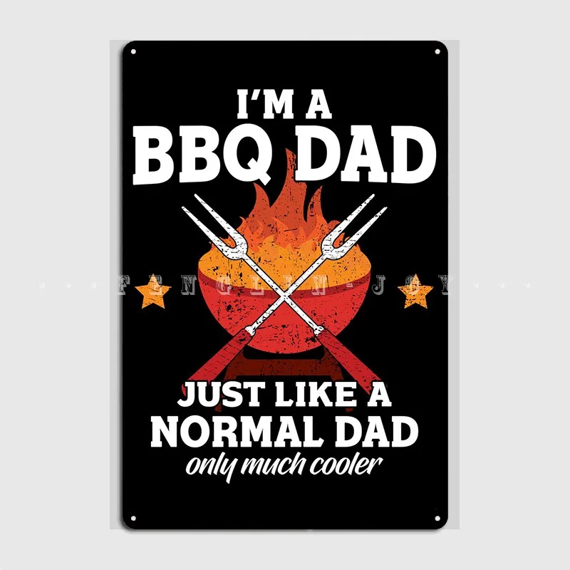 Металлический знак для барбекю, папы, пещера, паб, Настенный декор, кинотеатр, гостиная, создание оловянного знака, плакат