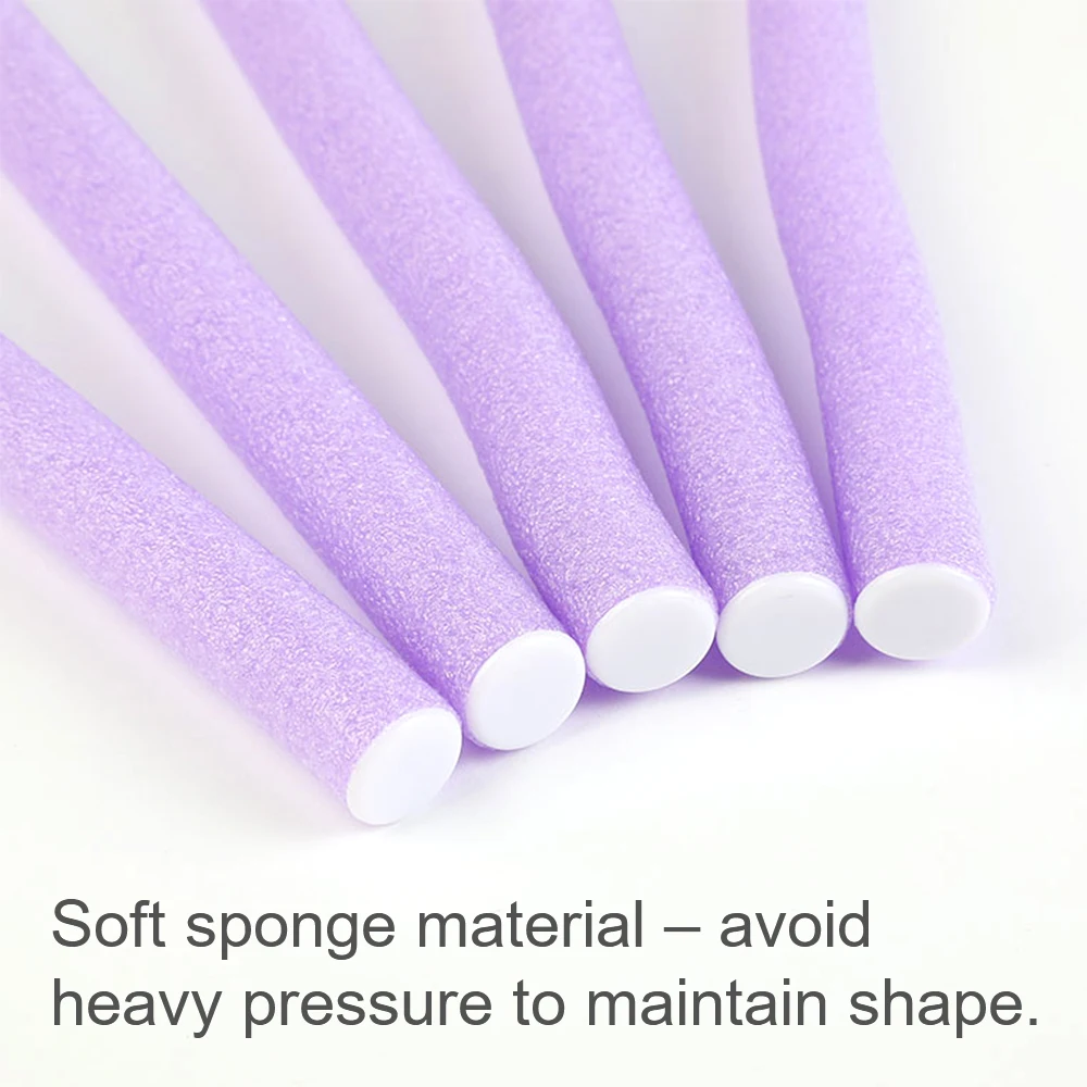 10pcs Universal Perm Curling Bar Hair Curling Stick Colorful Sponge Curling Iron Pearl Cotton Eva Curling Iron image 6