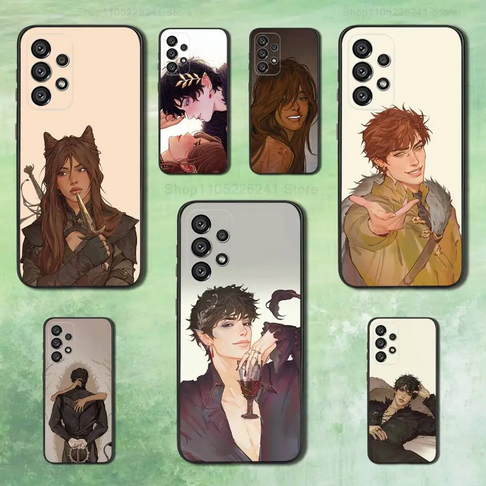 

Novel The C-Cruel P-Prince For Samsung Galaxy A53,31,52,72,41,Note,J7,8,9,5G,22,73,32,71, Soft Black Silicone Case