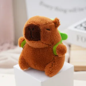 Lucu Capibara Kapibara Mainan Mewah Kartun Guinea Pig Liontin Boneka Lembut Gantungan Kunci Ransel Tas Mobil Gantungan Kunci Dekorasi Hadiah Anak 8 babi gantungan kunci penjualan terbaik - №
