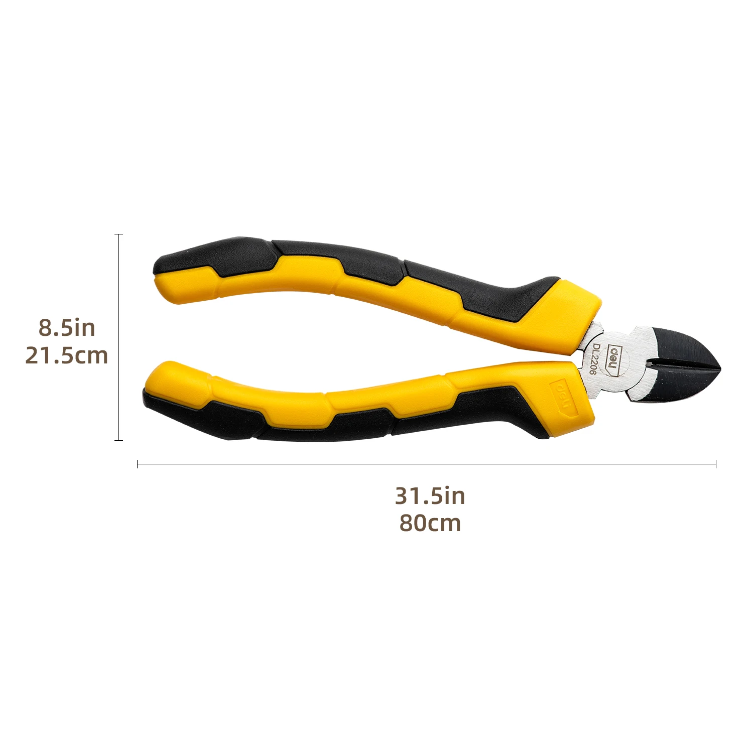 Deli 6 Inch Universal Plastic Nippers Mini Diagonal Pliers Multifunctional Hardware Hand Tools Electrician Wire Cutter